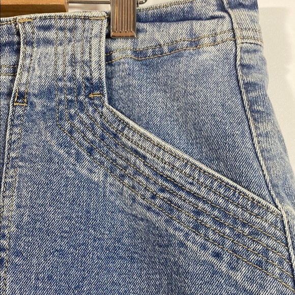 one 5 one Blue Stretch Denim Maxi Skirt - Picture 3 of 6